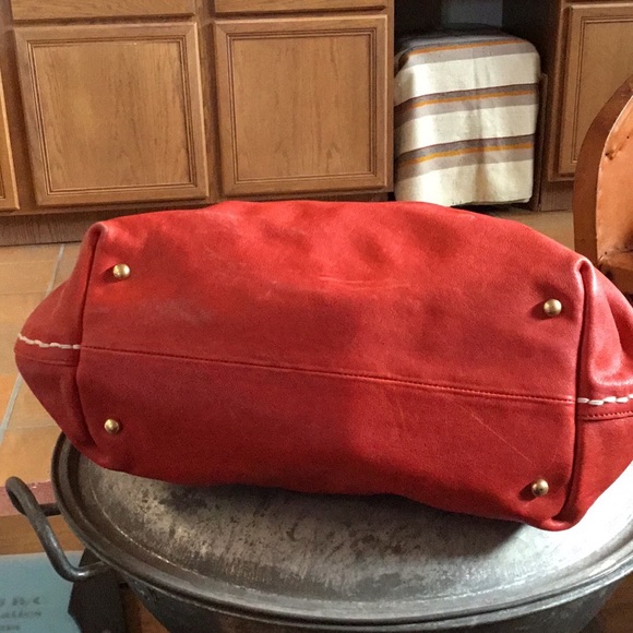 EUC Tre Ver Red Handbag - Picture 3 of 8